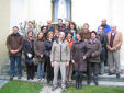 Kirchenchor St. Radegund vor der Kirche St. Peter in der Au